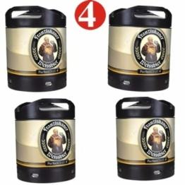 4 x Franziskaner Weissbier Perfect Draft 6 Liter Fass, inkl. 20.00€ Pfand MEHRWEG