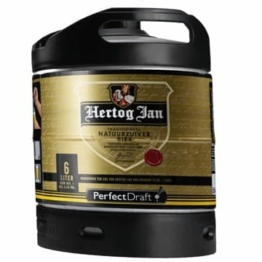Bier PerfectDraft 1 x 6-Liter Fass Hertog Jan Bier - Lager Bier passend für Zapfanlage für Zuhause. Inklusive 5€ Pfand