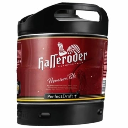 Hasseröder Premium Pils Bier Perfect Draft (1 x 6l) MEHRWEG Fassbier