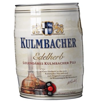 Kulmbacher Edelherb Pils (1 x 5 l) Bierfass