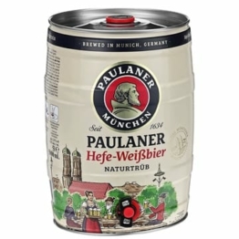 Paulaner Hefe-Weißbier Naturtrüb, Partyfass (1 x 5,0l Dose)