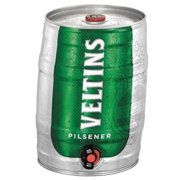 VELTINS Pilsener, Pfandfrei (1 x 5 Liter Partyfass)