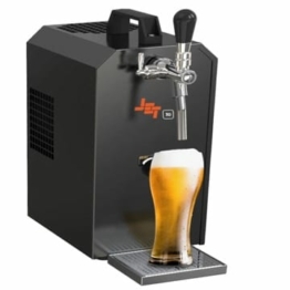 ich-zapfe.de Bier-Zapfanlage gekühlt, Durchlaufkühler für Bier, Jet 30 Bierzapfanlage mit Kühlung, 1-leitig, Bierkühler mit Zapfanlage bis zu 35 Liter/h für den perfekten Biergenuss